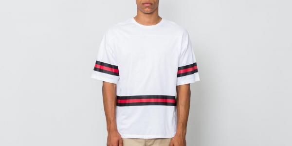 STAMPD Hockey Short Sleeve Jersey White