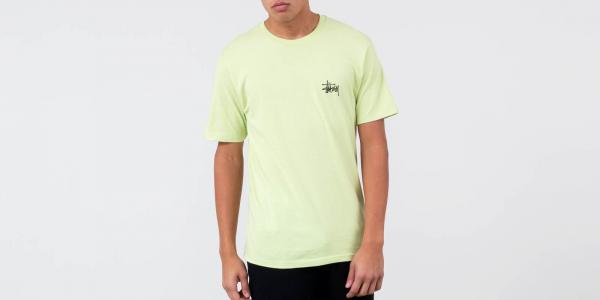 Stüssy Basic Tee Pale Green