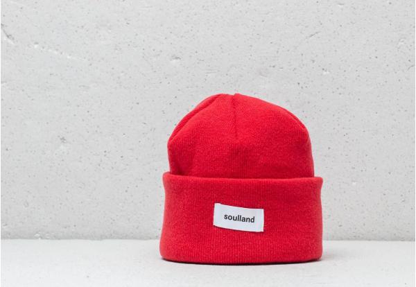 Soulland Villy Beanie Blood Red