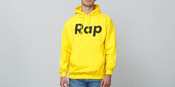 RAP Hoodie Sun Yellow/ Black