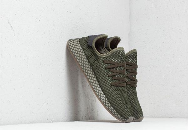 adidas Deerupt Runner Base Green/ Base Green/ Orange