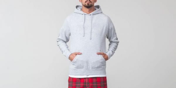 Independent x Thrasher Pentagram Cross Hoodie Grey Heather