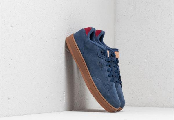 Nike Grandstand II Suede Navy/ Team Red-Gum Med Brown