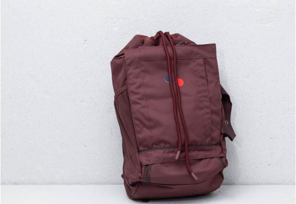pinqponq Blok Medium Backpack Maple Maroon