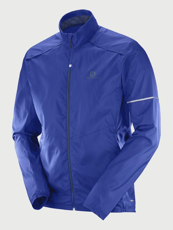 Bunda Salomon Agile Wind Jkt M Modrá