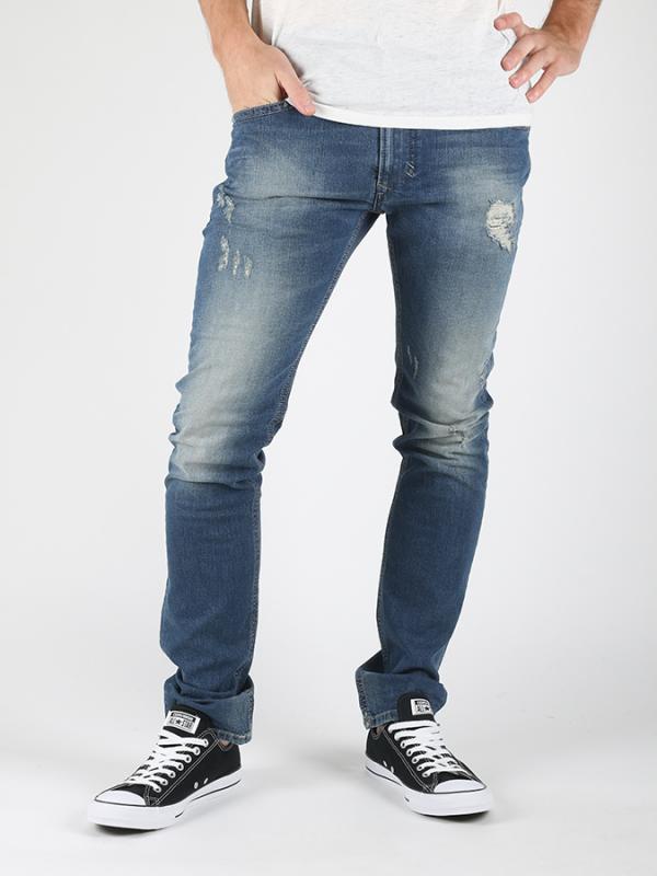 Džíny Diesel Thavar L.32 Pantaloni Modrá