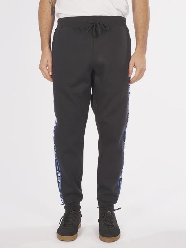 Kalhoty Oakley Street Logo Tape Fleece Pants Černá
