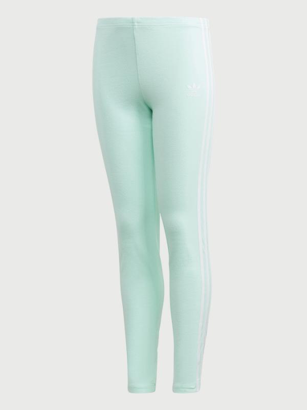 Legíny adidas Originals J 3Str Leggings Zelená