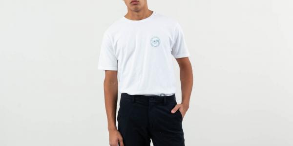 Stüssy Laguna Dot Tee White