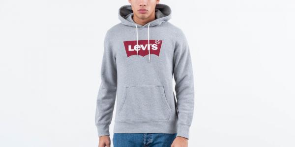 Levi's® Graphic Pullover Hoodie Grey
