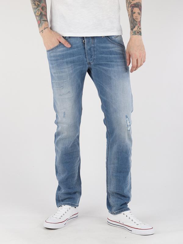 Džíny Diesel Belther L.32 Pantaloni Modrá