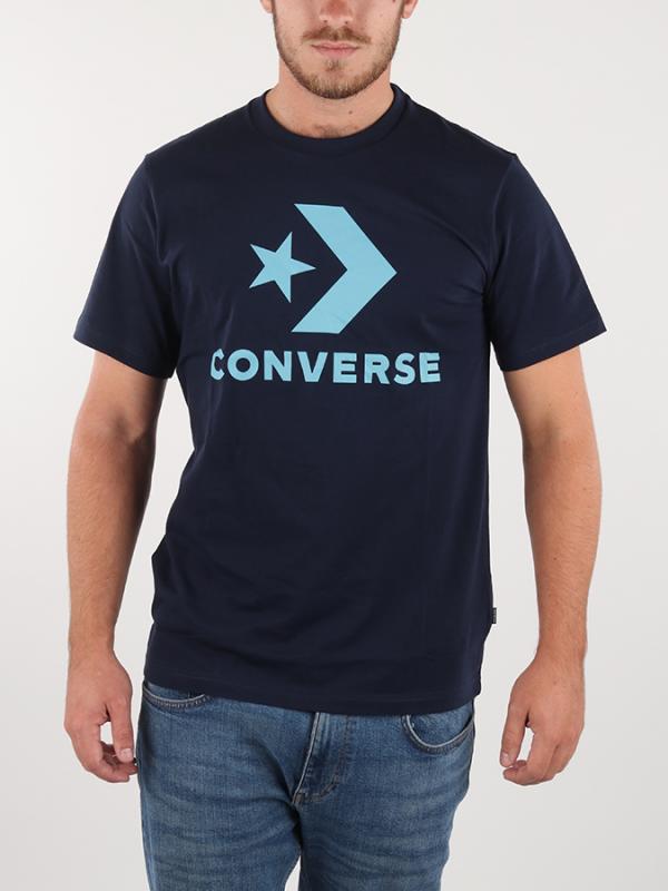 Tričko Converse M Star Chevron Tee Modrá