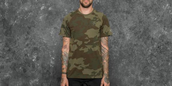 New Era NTC Raglan Oakland Raiders Tee Green Camo