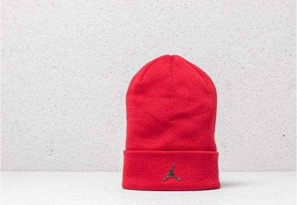 Jordan Cuffed Beanie Gym Red