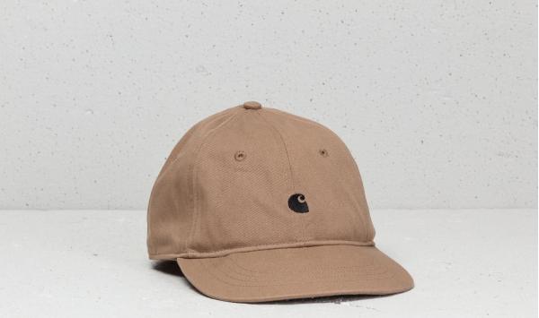 Carhartt WIP Madison Logo Cap Leather/ Black