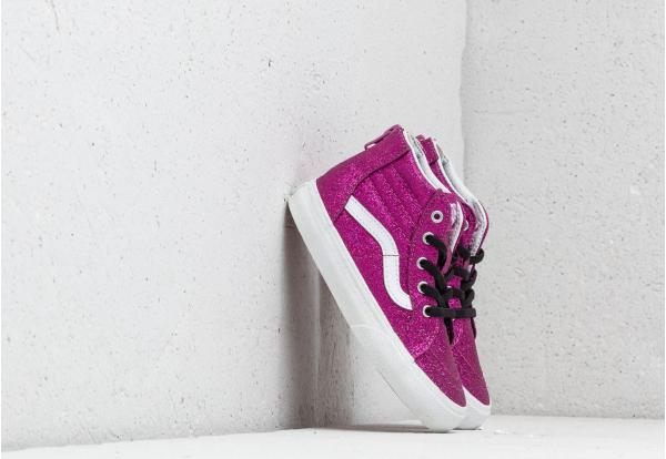 SK8-Hi Zip (Glitter) Wild Aster/ True White