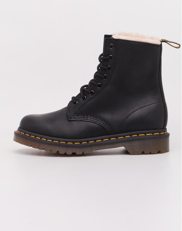 Dr. Martens 1460 Serena Black Burnished Wyoming 38