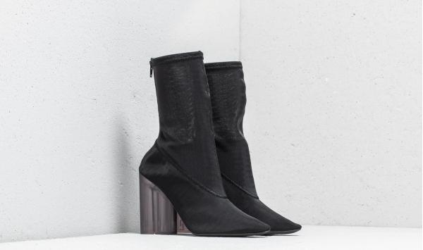 Yeezy Season 7 Stretch Mesh Ankle Boot Graphite