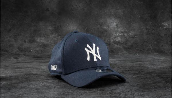New Era 39Thirty Chain Stitch Stretch New York Yankees Cap Navy