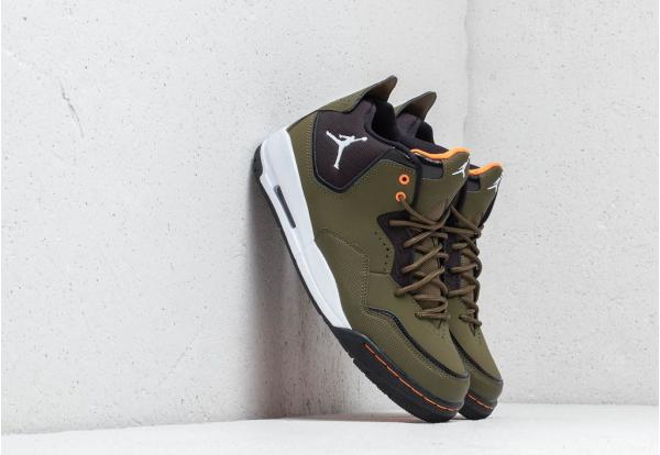 Jordan Courtside 23 Olive Canvas/ White-Black-Cone