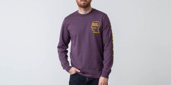 Converse x Brain Dead Longsleeves Tee Dusk Purple