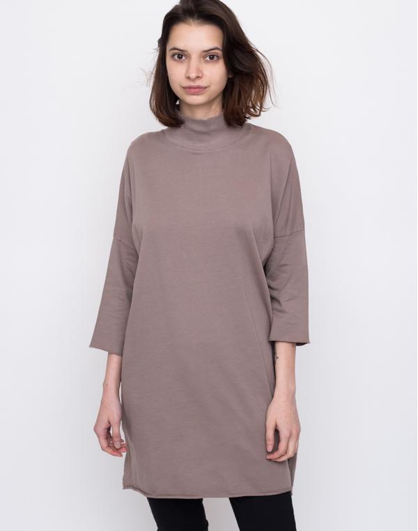 Friday's Project Vestido De Felpa Cuello Perkins Dark Beige M