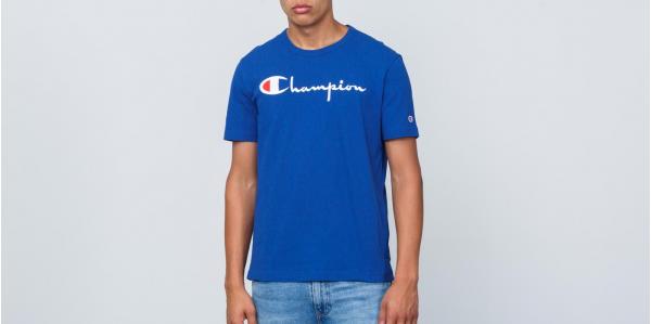Champion Crewneck T-Shirt Blue