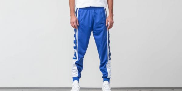 Kappa Alen Banda Pants Blue Royal/ White
