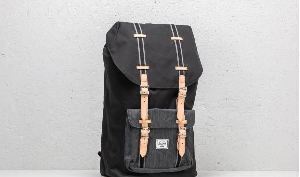 Herschel Supply Co. Little America Backpack Black/ Black Denim