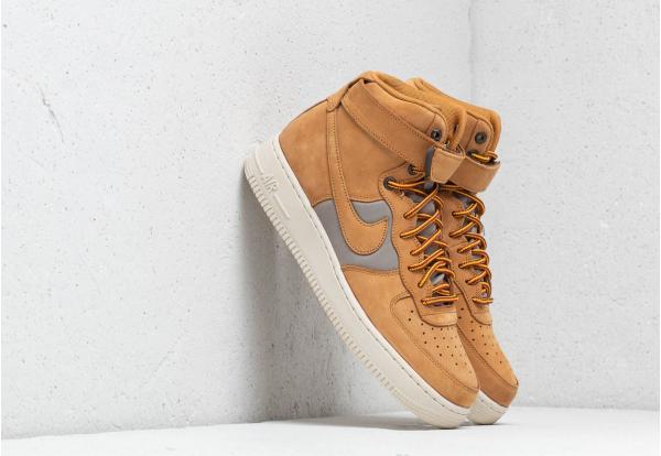 Nike Air Force 1 High '07 Premium Wheat/ Khaki-Light Bone