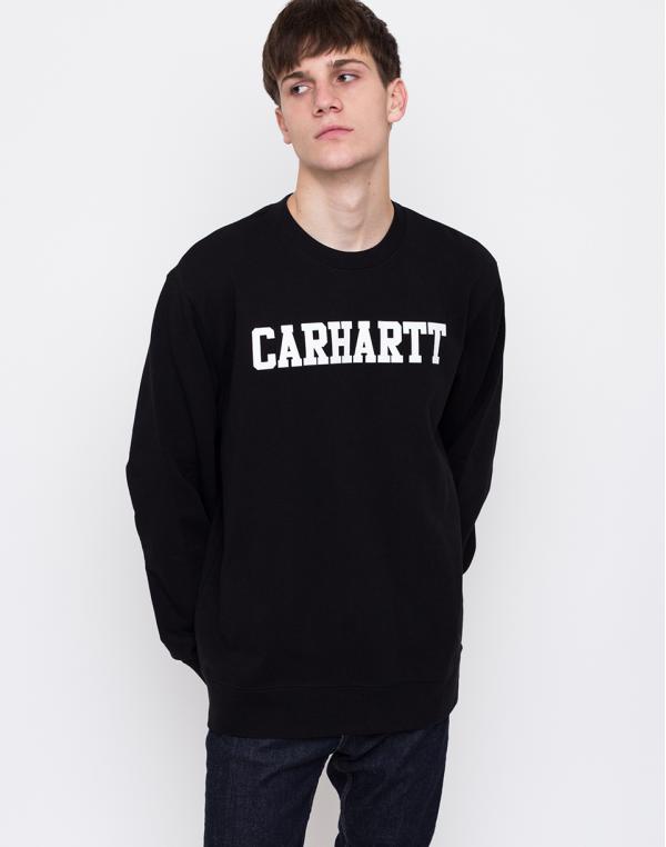 Carhartt WIP College Sweat Black / White XXL