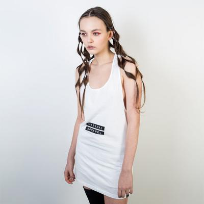 Logo tee Marshal Apparel 1932 Box Girl Tank White