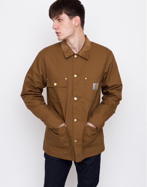 Carhartt WIP Michigan Coat Hamilton Brown rigid L