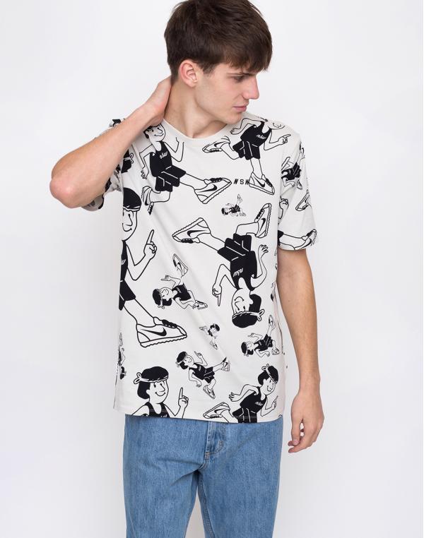 Nike NSW Tee NSW 2 Light Bone / Black XL