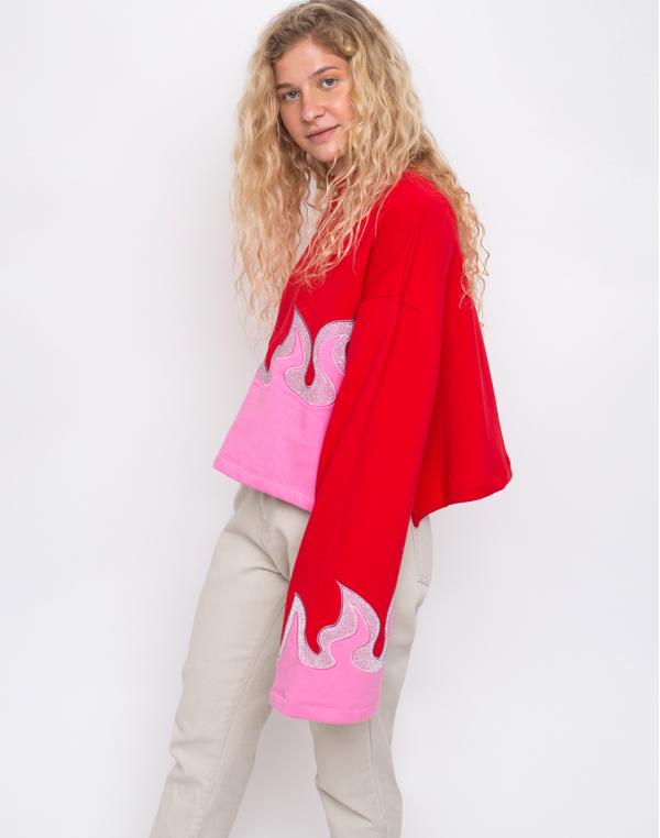 Lazy Oaf On Fire Red M/L