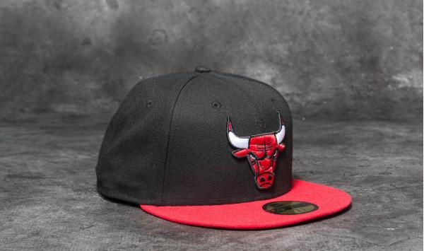 New Era 59Fifty NBA Team Chicago Bulls Cap Black/ Red