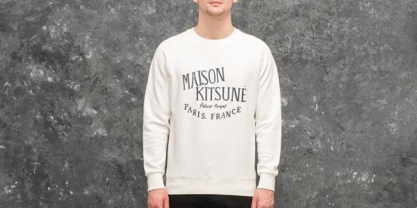 MAISON KITSUNÉ Palais Royal Sweatshirt Latte