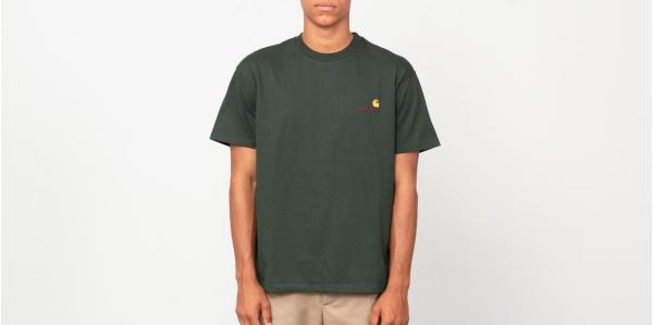 Carhartt WIP American Script Shortsleeve Tee Loden