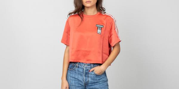 adidas Adibreak Shortsleeve Tee Amazon Red