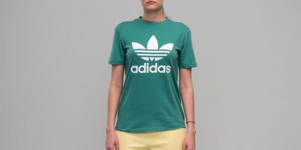 adidas Trefoil Tee Future Hydro/ White