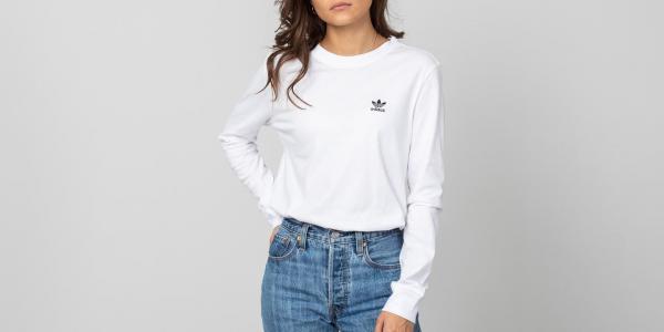 adidas Styling Complements Longsleeve Tee White