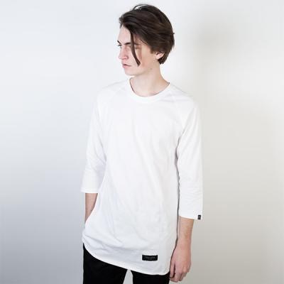 Jednobarevná Marshal Apparel 31 Mid Sleeve Raglan White