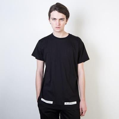 Triko Marshal Apparel 31 Tall Fitted Tee Black