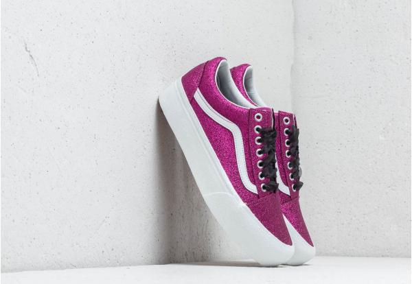 Vans Old SKool Platfor (Glitter) Wild Aster/ True