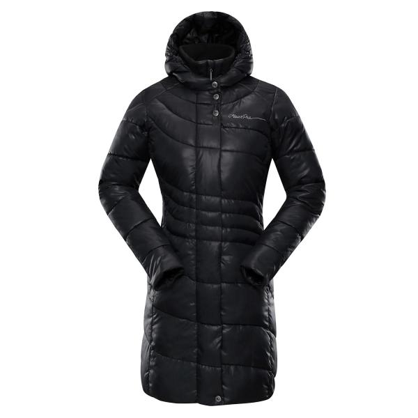 ALPINE PRO OMEGA 2 NEUTRÁLNÍ / ZEMITÁ Dámský Kabát XS