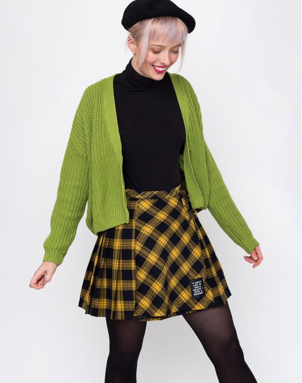 Lazy Oaf Daria I Hate Everbody GREEN M/L