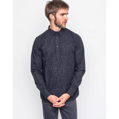 Košile RVLT 3475 Shirt pattern BLACK