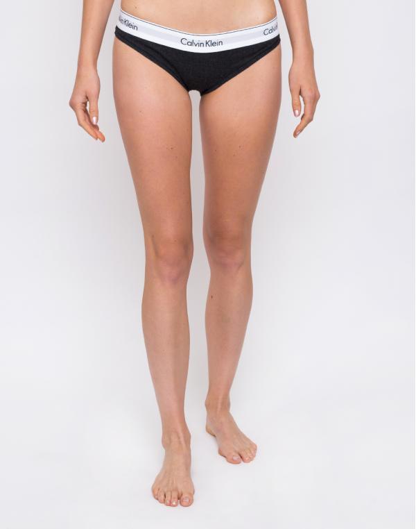 Calvin Klein Bikini Rib Knit / Charcoal Heather L