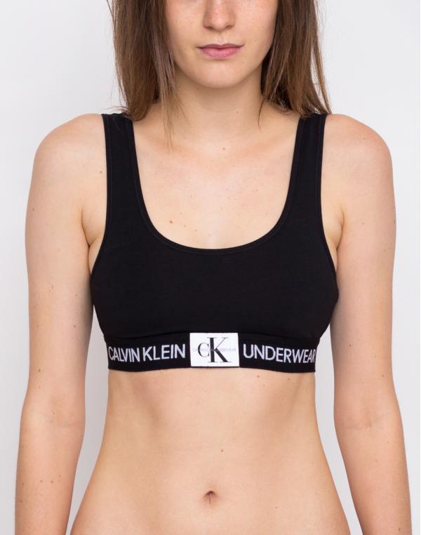 Calvin Klein Unlined Bralette Black S