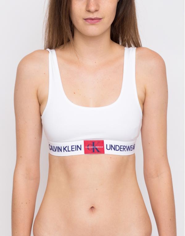 Calvin Klein Unlined Bralette White M